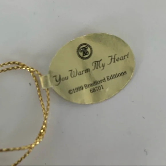 Set of 2 Bradford Exchange Collectable Teddy Bear Ornaments (1999) - Picture 6 of 12